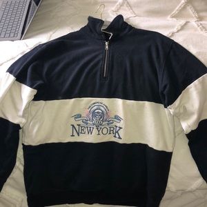 Brandy Melville half zip sweatshirt